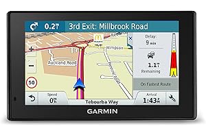 Garmin DriveSmart 50LMT-D Satellite Navigation with UK and Ireland Lifetime maps and Traffic - 5 inch, Black
