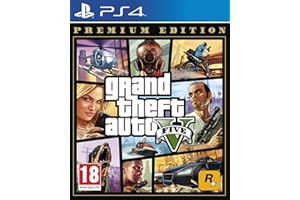 ROCKSTAR GAMES Grand Theft Auto V Premium Edition - [PlayStation 4][AT-Pegi] – wersja niemiecka