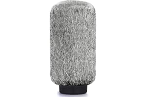 NTG3 Filtro Antipop - Parabrisas para Micrófono de Escopeta Rode NTG3, NTG2, Sennheiser MKH416 y Micrófonos en un Diámetro de 18-24 mm por YOUSHARES(Negro y Blanco)