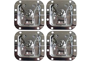 MF-CASES 4x Butterfly Verschluss klein abschliessbar Case Rack Schloß Catch Lock