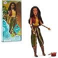 Disney Store Official Raya Classic Doll for Kids, Raya and the Last Dragon, 28cm/11”, Includes Brush, Fully Posable Toy in Classic Outfit - Suitable for Ages 3+