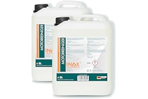 ‎INOX-LIQUIDSYSTEMS INOX® Motorreiniger - 2x5L Konzentrat – Reiniger-Konzentrat für den Motor - Motorraum Reiniger & Entfetter - Motorsystemreiniger & Pflege von Auto, Motorrad & anderen Kfz