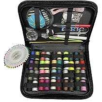 Set Cucito 43 Pezzi - Kit Da Viaggio Con Ago, Filo, Forbici E Borsetta - Foto 9