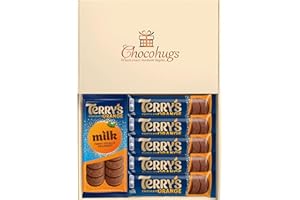 Chocohugs Terry’s Orange Chocolate Gift Hamper Box | Terry’s Orange Lover Selection Box of Chocolates | Letterbox Gift | Chocolate Assortments | Sweet Treat Box | Happy day, Surprises, Celebration