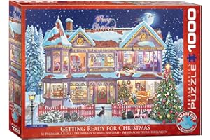 EUROGRAPHICS Getting Ready Christmas. Puzzle 1000 Teile