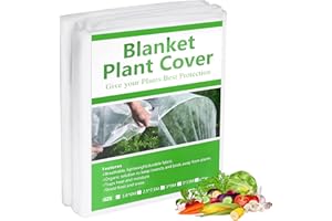 CAKEFLY Garden Plant Fleece Frost Protection 2m x 5m 40gsm Cover and Freeze Frost Protection Protect Plants from Harsh Weather, Animals, and Pests, Fleece Dome for Greenhouse, Polytunnel, Farming