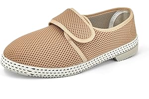 JOMIX Pantofole Uomo Estive Ciabatte da Anziani con Strappo Scarpe Lavabile in Lavatrice da Casa ITU1897