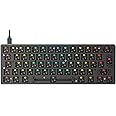 Glorious Gaming GMMK Compact 60%, Barebones (Frame Only) - Mechanical Gaming Keyboard, Per Key RGB, Hotswap & Customisable, International/ISO Layout - Black