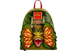 Loungefly - Jurassic Park Backpack - Exclusivité Amazon - Sac Mignon à Collectionner - Idée de Cadeau - Produits Officiels - pour les Garçons, Girls les Hommes et les Femmes - Movies Fans