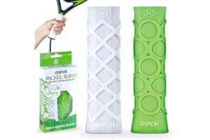 ospox Grip Padel Innovativo Set 2 Pz Completo Professionale per Racchetta Padel Uomo Protezione Antivibrazione Padel Accessori Palestra Ortopedico Previene Epicondilite E Tendinite A Mano E Polso