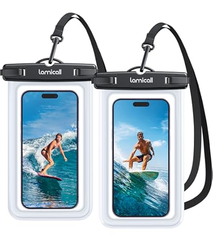 Baseus Waterdicht Telefoonhoesje voor Smartphones tot 7.2 Inch Grijs