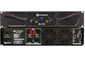 Crown XLI 1500 ampli, 2x 450 watts / 4 ohms - Amplificateur de puissance à 2 canaux