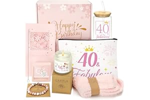 Splendest 40th Birthday Gifts for Women – 40th Birthday Gifts for Her, 40 Year Old Bday Gift for Mum, Sister, Wife, Daughter, Friend, Girlfriend, Coworker