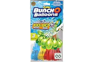 Zuru 3 Pack Bunch O Balloons Quick Fill Water Balloons (Pink White Purple)