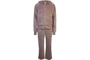 Love Lola Childrens Velour Tracksuit Kids Quality Velour Joggers Hoody Pyjamas