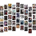 Netflix Series Wall Posters Collage 50 Pieces (4 x 6 Inches) Breaking Bad, Stanger things, Peaky Blinders Tv Series Aesthetic Wall Collage Kit for Girly Home & Office Decor