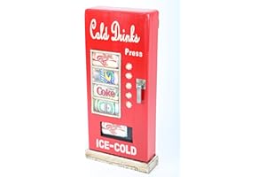 point home Design-Schlüsselschrank Cold Drinks, Retro, rot, 52cm