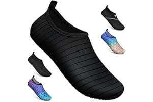 WATELVES Beach Swim Aqua Socks Barefoot Water Shoes Swimming Yoga Sea Snorkeling Diving Pool Women Mens
