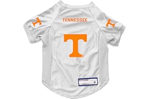 LITTLE EARTH PRODUCTIONS Littlearth NCAA Tennessee Volunteers Stretch Pet Jersey, Team Color, X-Large