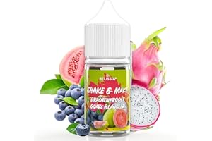 ‎BELISSIA Belissia Shake and Make Drachenfrucht Guave Blaubeer - 30ml hochdosiertes Lebensmittelaroma - zum Nachfüllen - Für Backen, Speisen, Getränke, Shakes, DIY & Raumduft - Vegan & ohne Zusatzstoffe