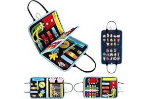 ALNKDH Fidget Blanket for Dementia, Alzheimer's Products for Calming & Comforting Dementia Activities, Sensory Blanket for Elderly Dementia Helps with Alzheimer’s, Asperger’s, Autism, Anxiety