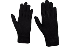 MAPIMANIA - Guanti Donna Invernali Touch Screen Caldi e Morbidi, Internamente Felpati. Guanti eleganti termici per il lavoro e lo sport