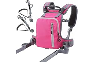 STLOVe Ski Training Backpack for Kids Snowboard Harness Trainer Ski Safely and Control Speed Ski Training Harnesses Beginner Ski Harnesses Bag