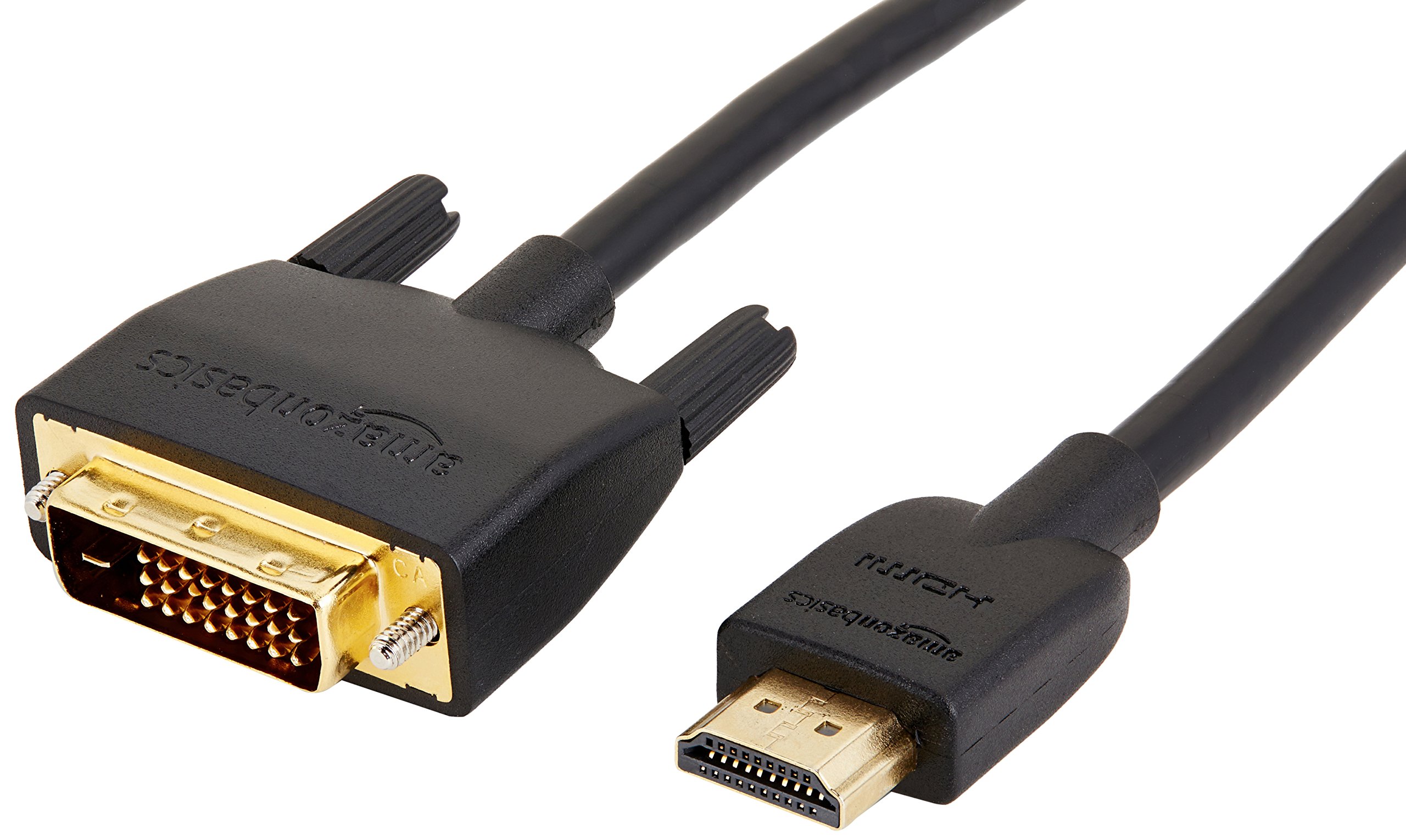 Amazon Basics AmazonBasics HDMI to DVI Adapter Cable (Latest Standard), 10-Pack
