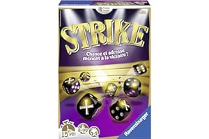 Ravensburger - Strike - Jeu d'ambiance - Jeu de dés - famille ou entre amis - de 2 à 5 joueurs - à partir de 8 ans - Mixte - 26572 - Version française