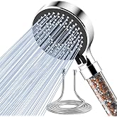 Sonaki Shower 300VPX Dual Filter Refill Cartridges – 4-Pack (3 Vitamin C + 1 PureMax) – Removes 99.9% Chlorine & Chloramines, Heavy Metals – Softer Skin & Hair