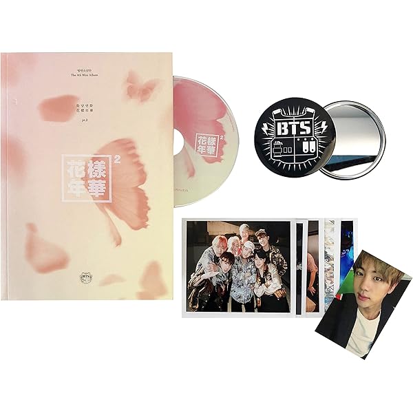 BTS 2nd Album - Wings CD + Photobook + Photocard + FREE GIFT / K