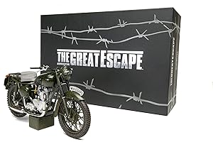 Corgi Diecast Model Cars - CC08501 The Great Escape - Triumph TR6 Trophy (Weathered) - Men, Women & Kids Souvenir Gifts from UK - Small Die Cast Toy Car Models for Boys, Gift for Motor Enthusiasts