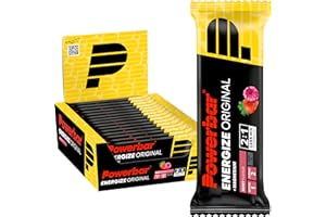 Powerbar Energize Original Berry 15x55g - Barre Énergétique à Haute Teneur en Carbone + C2MAX Magnésium et Sodium