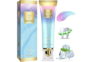 OIFVOPU Niacinamide Dentifricio sbiancante per adulti, Brillante Smile Niacinamide Dentifricio sbiancante, niacinamide Intensive Whiten Dentifricio - per denti più sani e bianchi (3,53OZ)