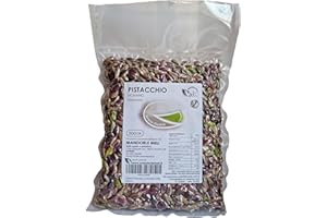 MANDORLE MELI Pistacchio Siciliano Sgusciato - Frutta Secca Fonte di Vitamine e Fibre - Senza Glutine (500g)