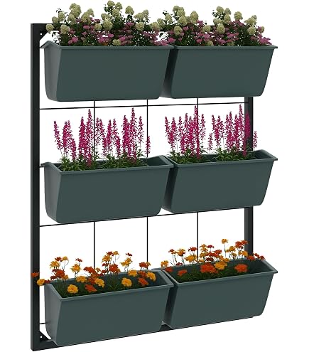 Intirilife 10x sacchetto per piantine in tessuto felpato 26 litri -7 galloni 35 x 30 cm-vaso per piante con maniglie per il trasporto in giardino, in serra -sacchetto per fioriere sacchetto per piante