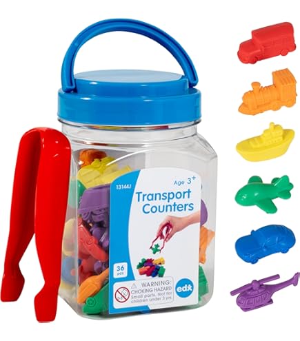 Edxeducation Tactile Shells Translucent Set Of 36 Ages 18m Early STEM Toy Light Table Toys Early Math Manipulative For Counting And Sorting - View #11