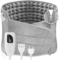 AOROY Heating Pad, 126 x 31 cm, Electric Heating Pad with Auto ...