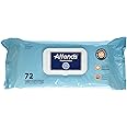 Attends Adult Wet Washcloths Convenience Pack with Aloe - 72 wipes