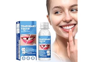 DEEJUNS Temporary Tooth Filling Repair Kit, Moldable Tooth Filling Repair Kit, Tooth Filling Repair Kit,Tooth Repair Beads, Dental Repair Kit Filling for Fake Teeth.