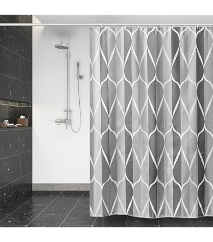ASDCXZ Marmer Douchegordijn 120x200 cm, Modern Abstract Kunst Zwart Goud Marmer Look Textuur Bad Wasbaar Douchegordijnen Polyester Textiel Waterdicht Badgordijn voor Badkuip met 8 Haken