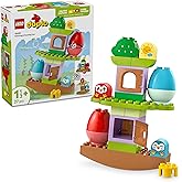 LEGO DUPLO My First Balance and Stringing Tree 10440-18 Months and Above Educational, Educational and Creative Toy Making Set for Children