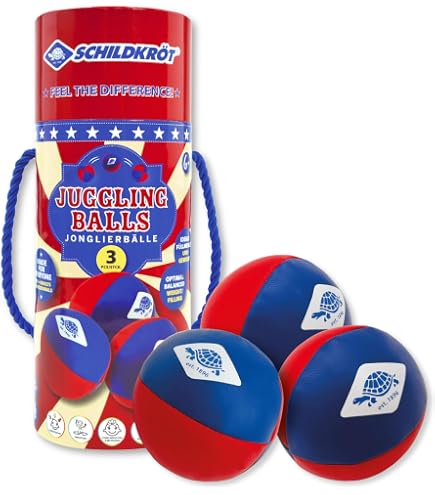 WOKICOR Juego De 6 Pelotas De Malabares Coloridas – Bolas Suaves De 45 G Y 5 Cm, Con Bolsa De Almacenamiento, Ideales Para Principiantes, Escuelas Y Circo
