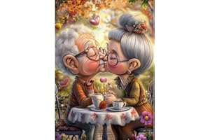 TOSTOG Diamond Painting Kits for Adults,Love 5D DIY Diamond Art Kit Full Drill Diamond Crystal Rhinestone Arts and Crafts Picture for Home Wall Decor 30x40cm