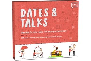 C + C FÜR PAARE Date Night Ideas and Couples Conversation Cards - Perfect Couple Gift - Wife Birthday Gift Idea - Birthday Gift for Boyfriend Gift for Girlfriend Gift for Couple - I Love You Gift for Him - Date Ideas