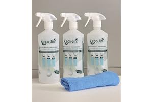 3 VAPORIZADORES VACIOS ECO-JIN PARA MEZCLAS +1 EXCELENTE BAYETA MICROFIBRA