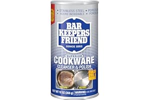 Servaas Lans Bar Keepers Friend Limpiador de utensilios de cocina, 12 oz