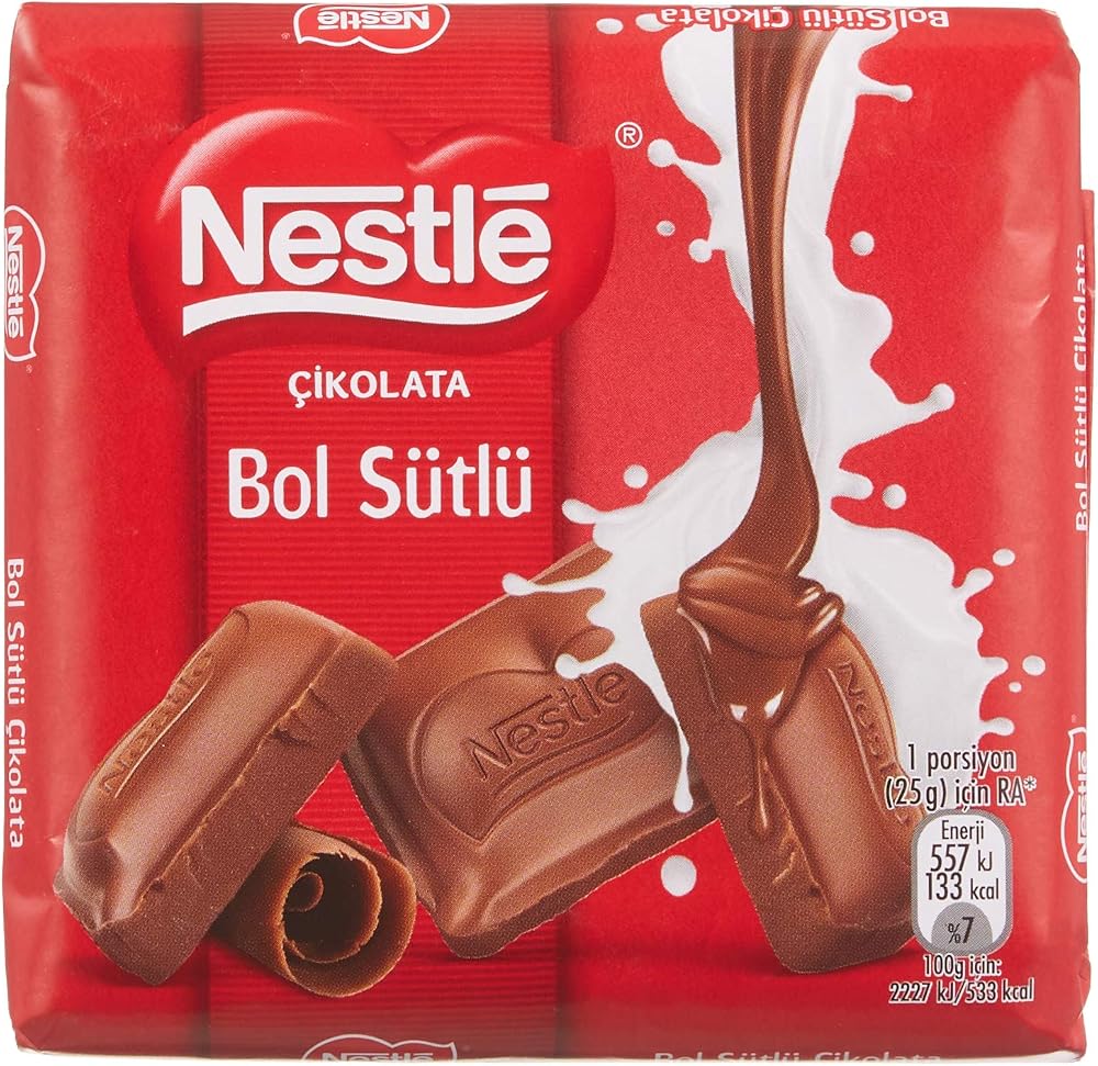 Nestle Bol Sütlü Çikolata 60 g
