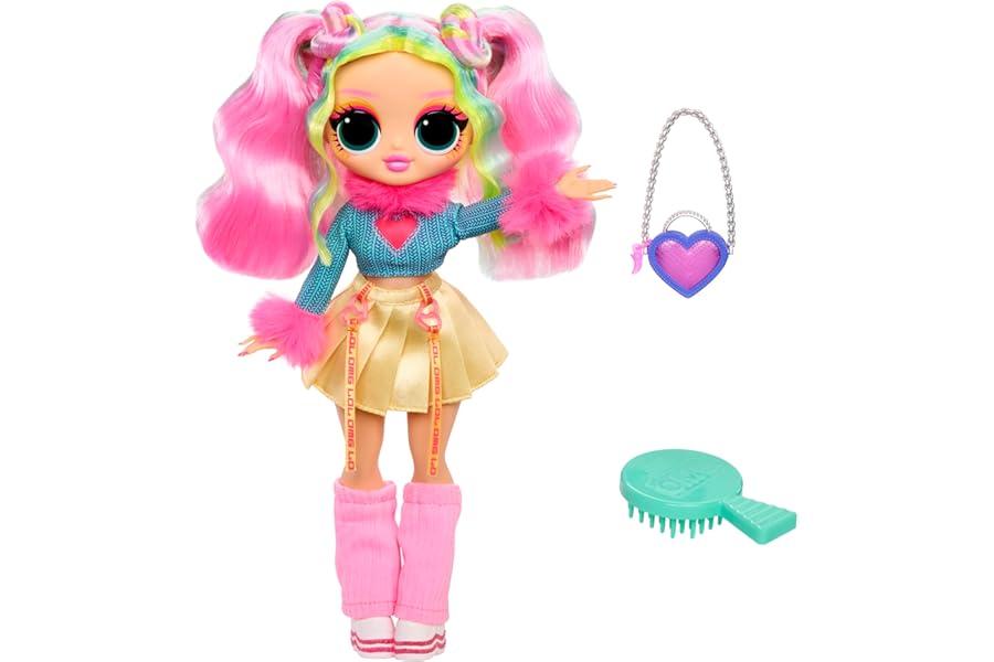 L.O.L. Surprise! OMG Doll - Bubblegum D.J. - Includes 1 Fashion Doll, Comes with Fabulous Fashions, Collect All 4, Pink