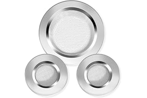 ‎BEYLAB BEYLAB 3 Stück Siebe für Duftlampen Edelstahlsieb Räuchersieb für Räucherstövchen mit sieb Ø 11 cm und 7,5 cm